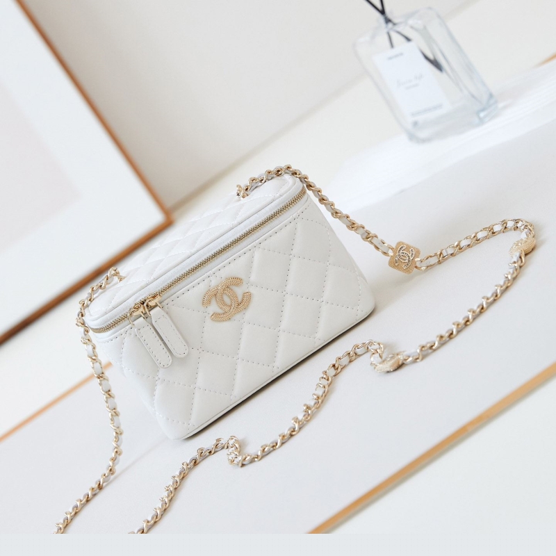 Ch*el cosmetic bags